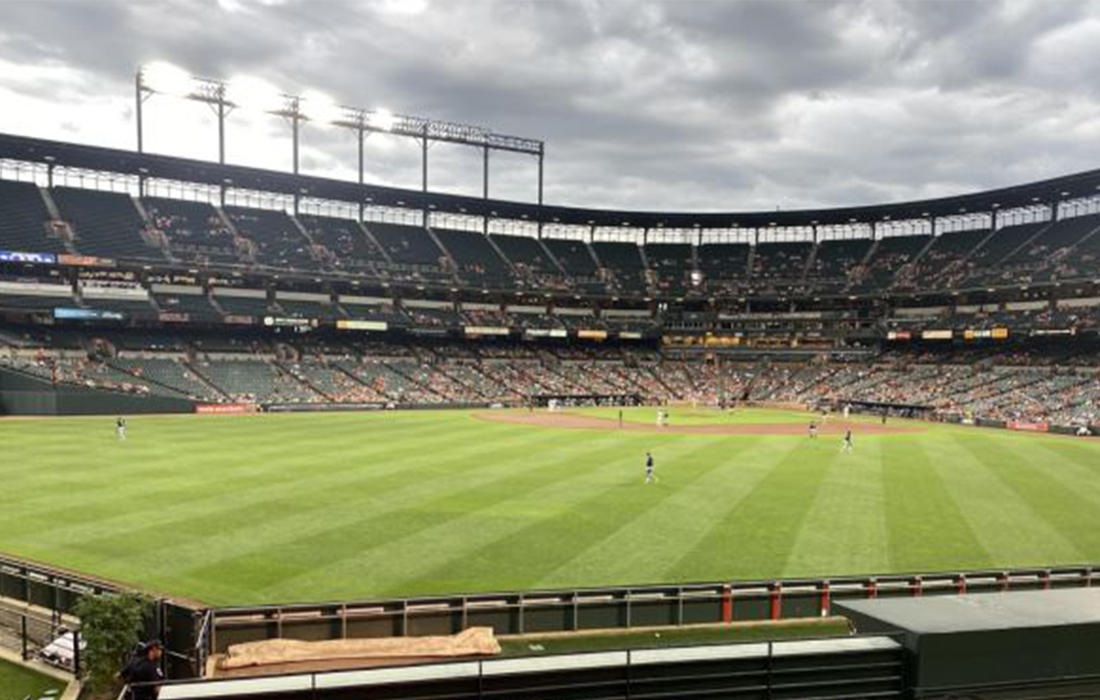 Camden Yards Sports Complex in Baltimore, Maryland. 